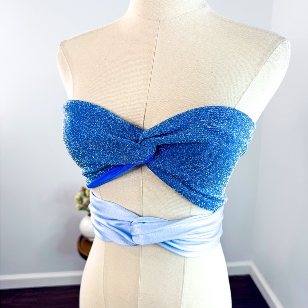 Baobab Giselle Top in Blue Shadi